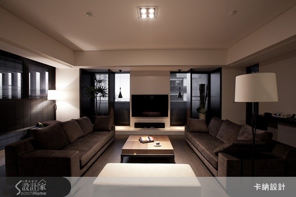 30坪新成屋(5年以下)＿現代風客廳案例圖片＿卡納文創/品納設計＿卡納_05之3