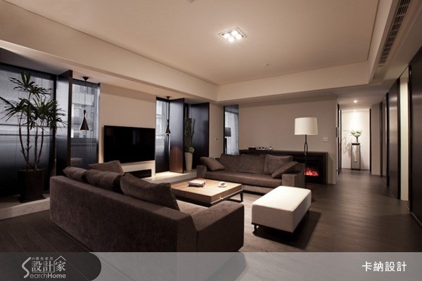 30坪新成屋(5年以下)＿現代風客廳案例圖片＿卡納文創/品納設計＿卡納_05之2