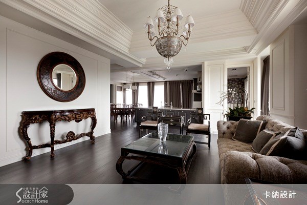 60坪新成屋(5年以下)＿新古典客廳案例圖片＿卡納文創/品納設計＿卡納_07之1