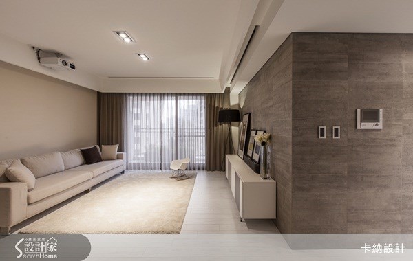40坪新成屋(5年以下)＿簡約風客廳案例圖片＿卡納文創/品納設計＿卡納_08之6