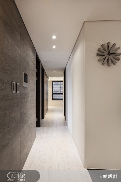 40坪新成屋(5年以下)＿簡約風走廊案例圖片＿卡納文創/品納設計＿卡納_08之13