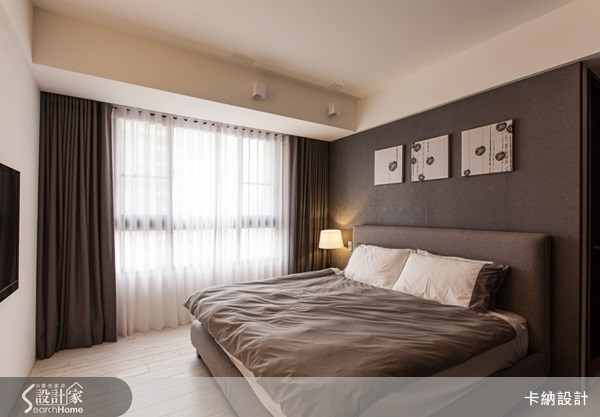 40坪新成屋(5年以下)＿簡約風臥室案例圖片＿卡納文創/品納設計＿卡納_08之17
