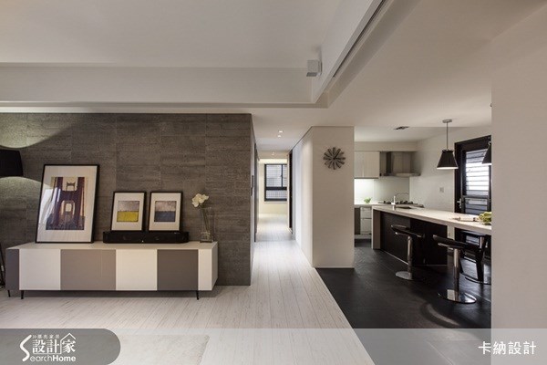 40坪新成屋(5年以下)＿簡約風客廳案例圖片＿卡納文創/品納設計＿卡納_08之8
