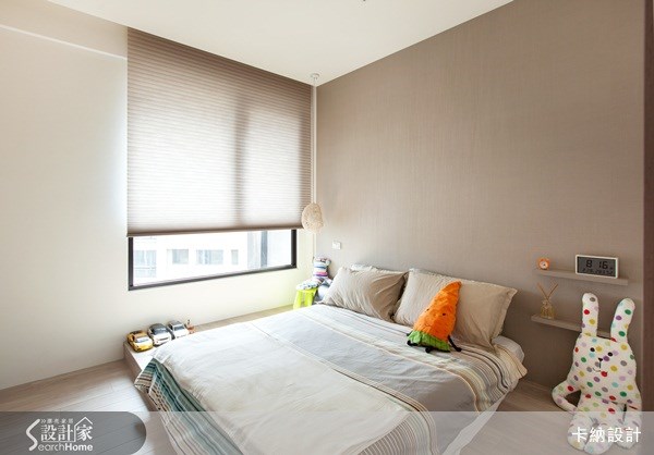 30坪新成屋(5年以下)＿簡約風臥室案例圖片＿卡納文創/品納設計＿卡納_11之17