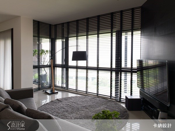 30坪新成屋(5年以下)＿簡約風客廳案例圖片＿卡納文創/品納設計＿卡納_11之4