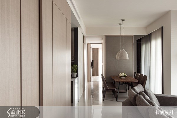 30坪新成屋(5年以下)＿簡約風客廳案例圖片＿卡納文創/品納設計＿卡納_11之13