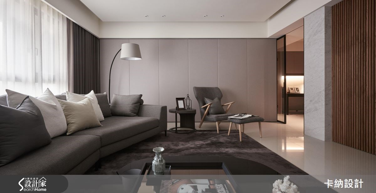 45坪新成屋(5年以下)＿奢華風客廳案例圖片＿卡納文創/品納設計＿卡納_15之14