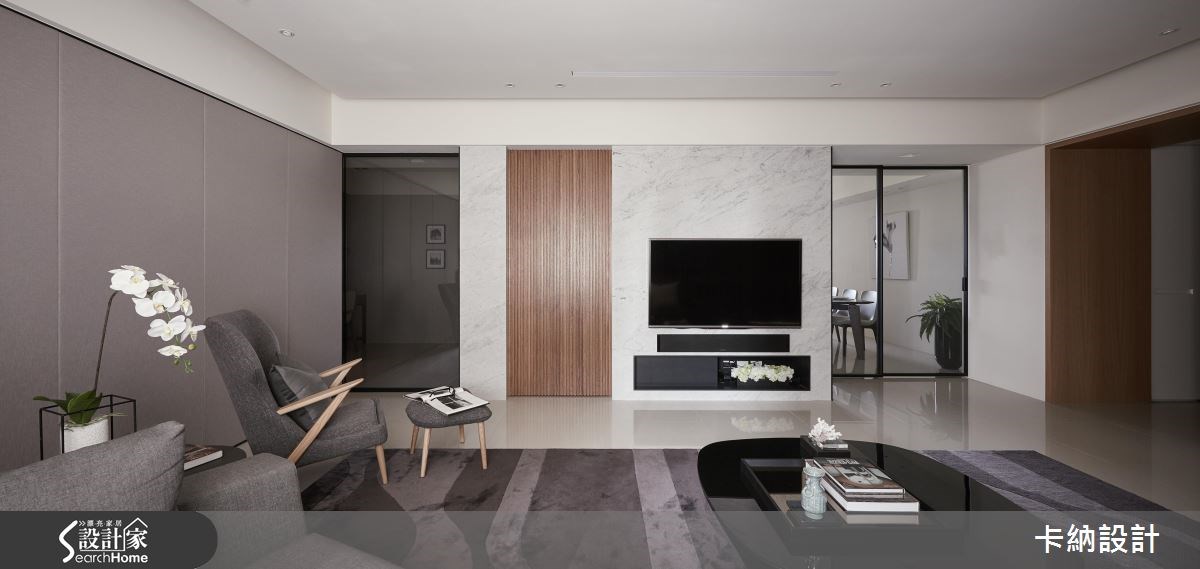 45坪新成屋(5年以下)＿奢華風客廳案例圖片＿卡納文創/品納設計＿卡納_15之15