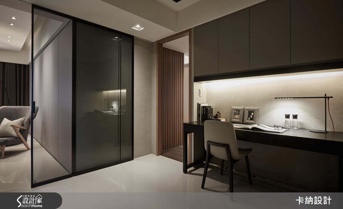 45坪新成屋(5年以下)＿奢華風書房案例圖片＿卡納文創/品納設計＿卡納_15之22