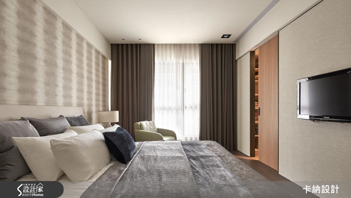 45坪新成屋(5年以下)＿奢華風臥室案例圖片＿卡納文創/品納設計＿卡納_15之27