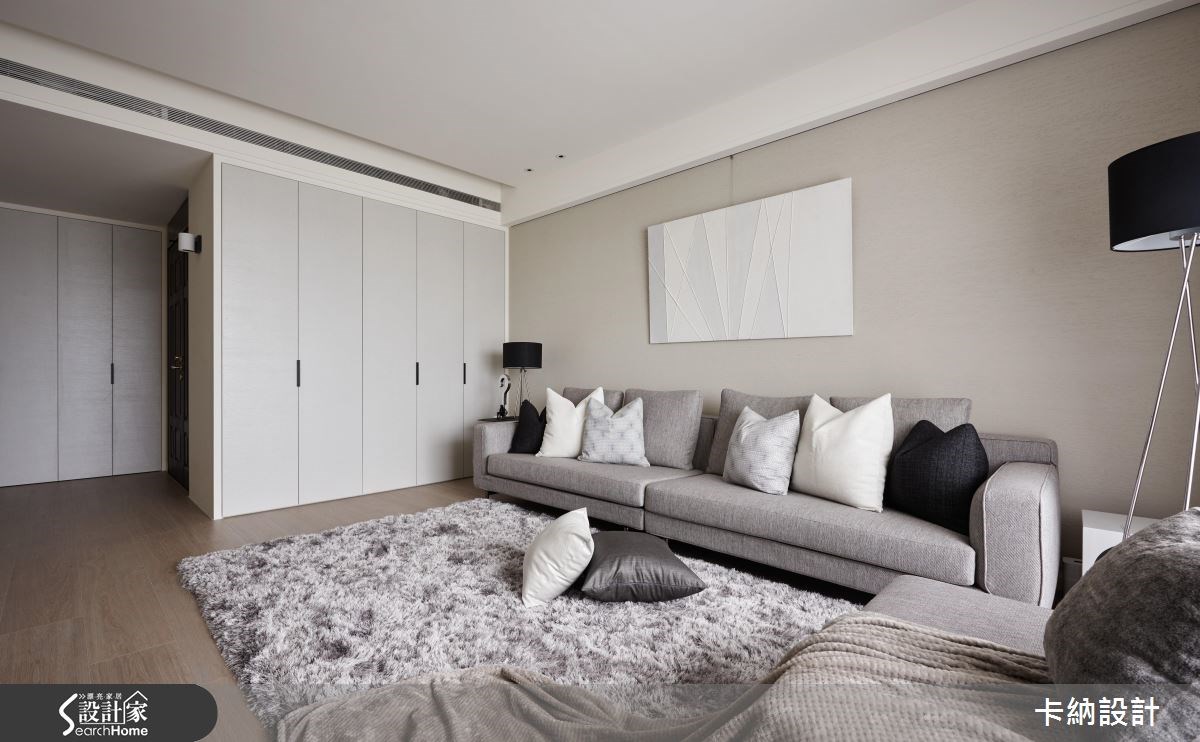 45坪新成屋(5年以下)＿美式風客廳案例圖片＿卡納文創/品納設計＿卡納_17之4