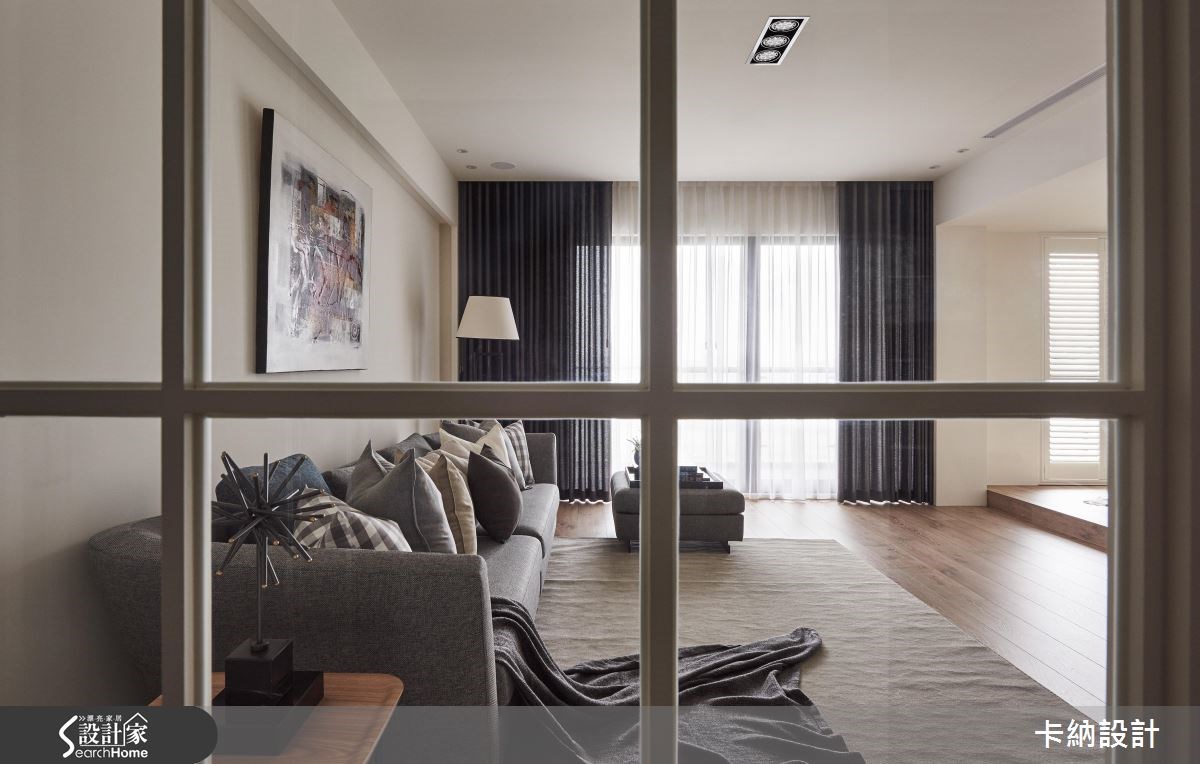 40坪預售屋＿奢華風客廳案例圖片＿卡納文創/品納設計＿卡納_18之2