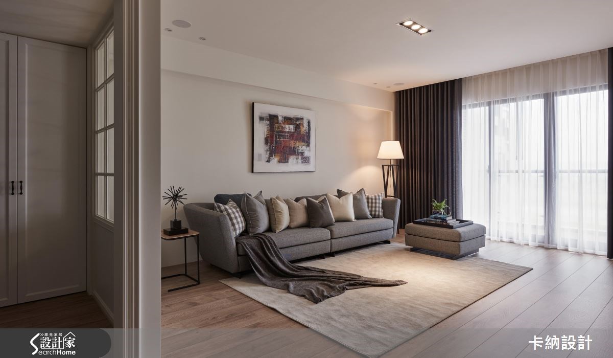 40坪預售屋＿奢華風客廳案例圖片＿卡納文創/品納設計＿卡納_18之5