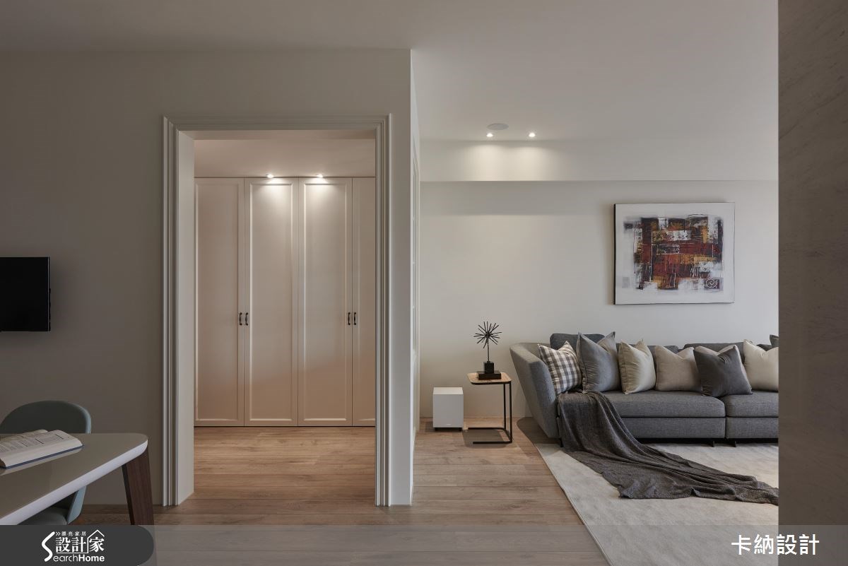 40坪預售屋＿奢華風客廳案例圖片＿卡納文創/品納設計＿卡納_18之9