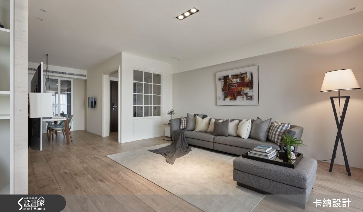 40坪預售屋＿奢華風客廳案例圖片＿卡納文創/品納設計＿卡納_18之11