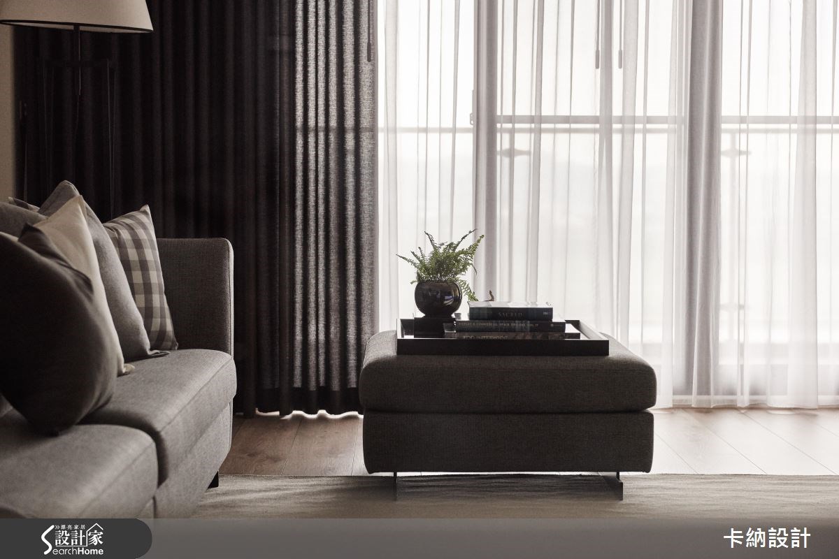 40坪預售屋＿奢華風客廳案例圖片＿卡納文創/品納設計＿卡納_18之13