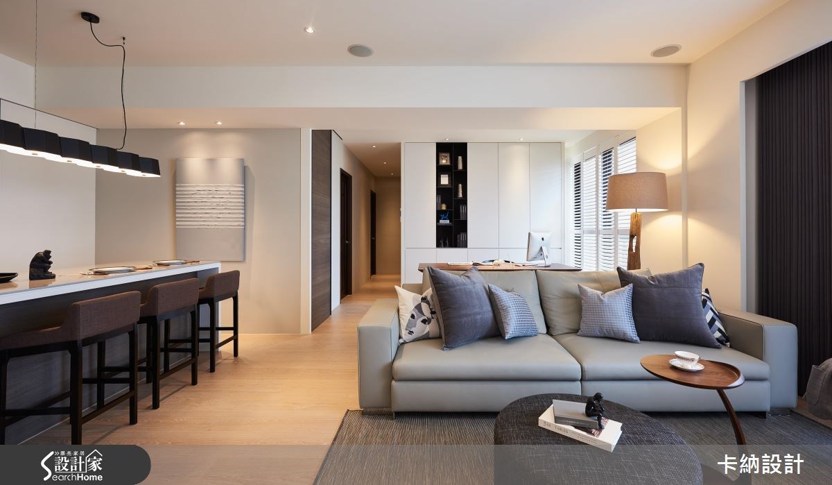 40坪新成屋(5年以下)＿現代風客廳案例圖片＿卡納文創/品納設計＿卡納_19之6