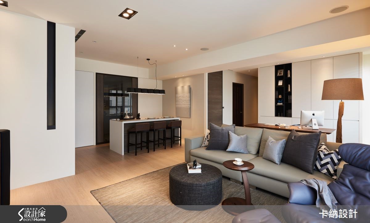 40坪新成屋(5年以下)＿現代風客廳案例圖片＿卡納文創/品納設計＿卡納_19之7