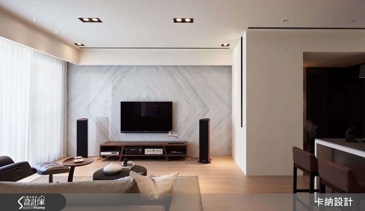 40坪新成屋(5年以下)＿現代風客廳案例圖片＿卡納文創/品納設計＿卡納_19之9
