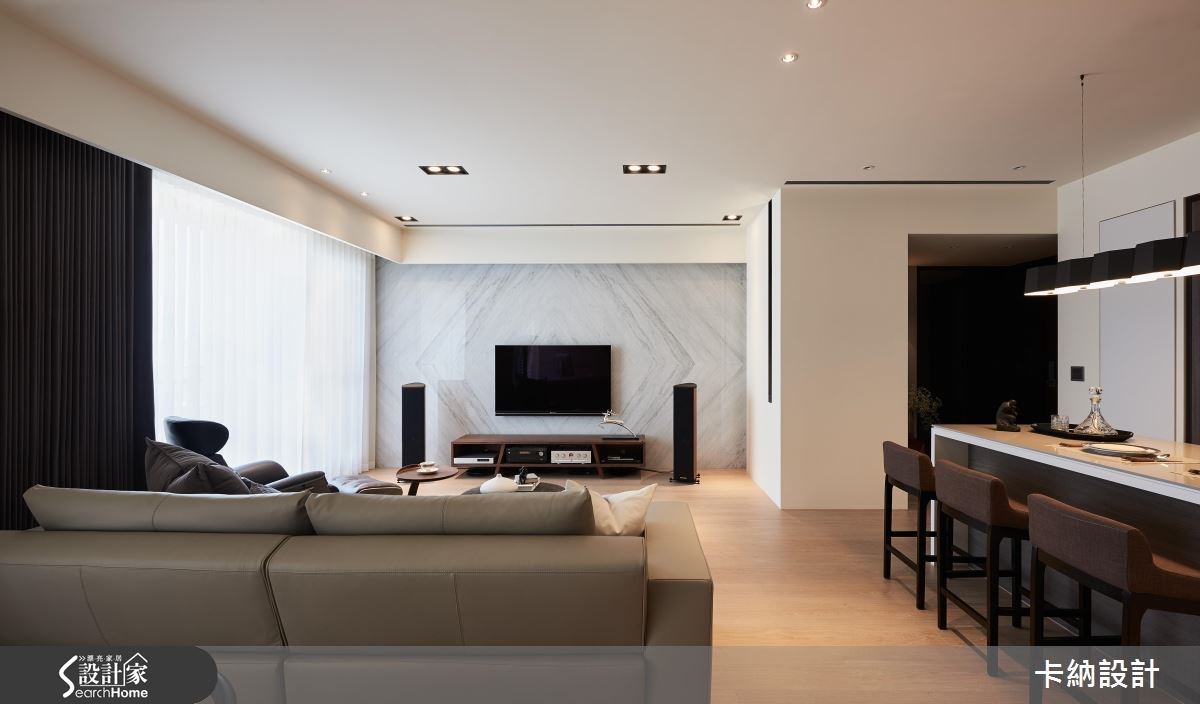 40坪新成屋(5年以下)＿現代風客廳案例圖片＿卡納文創/品納設計＿卡納_19之10