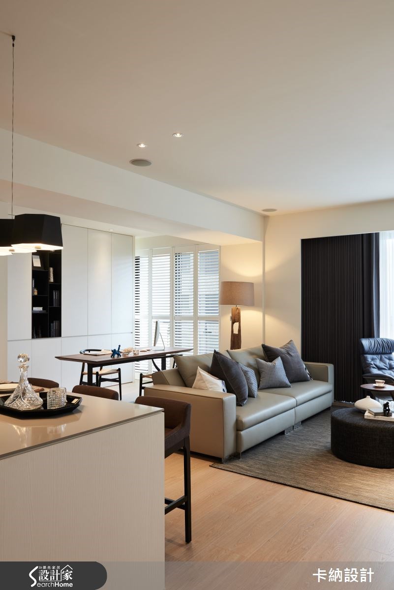 40坪新成屋(5年以下)＿現代風客廳案例圖片＿卡納文創/品納設計＿卡納_19之11