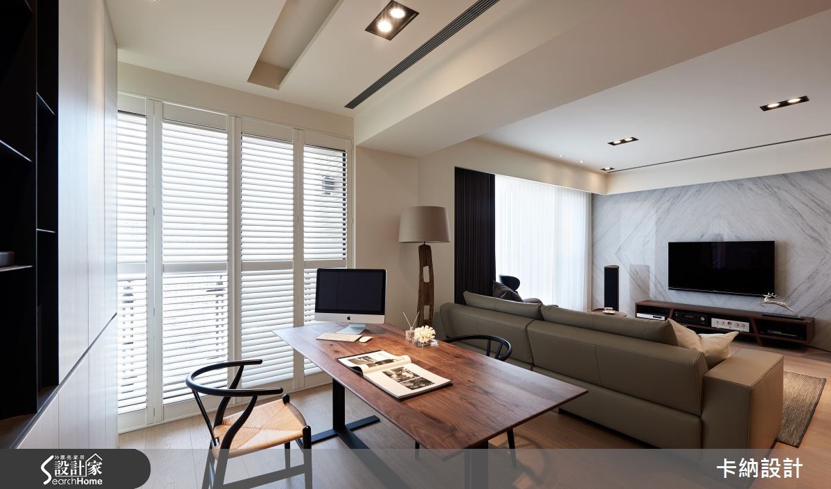 40坪新成屋(5年以下)＿現代風客廳案例圖片＿卡納文創/品納設計＿卡納_19之22