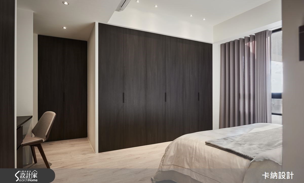 30坪新成屋(5年以下)＿現代風臥室案例圖片＿卡納文創/品納設計＿卡納_20之22
