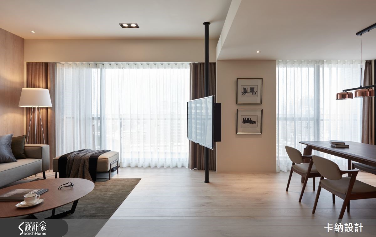 40坪新成屋(5年以下)＿現代風客廳案例圖片＿卡納文創/品納設計＿卡納_21之13