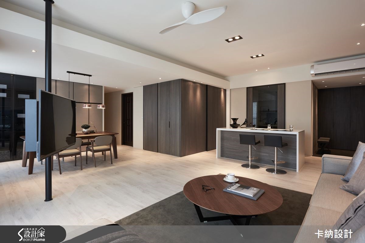 40坪新成屋(5年以下)＿現代風客廳案例圖片＿卡納文創/品納設計＿卡納_21之15
