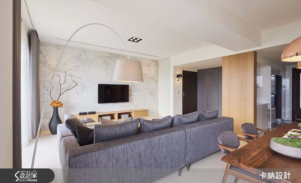 40坪新成屋(5年以下)＿現代風客廳案例圖片＿卡納文創/品納設計＿卡納_22之12