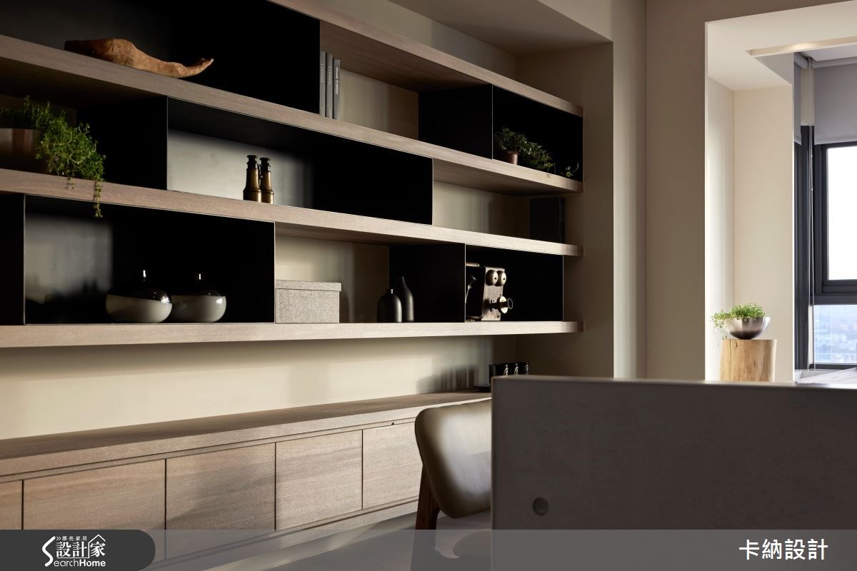 60坪新成屋(5年以下)＿休閒風工作區案例圖片＿卡納文創/品納設計＿卡納_23之7