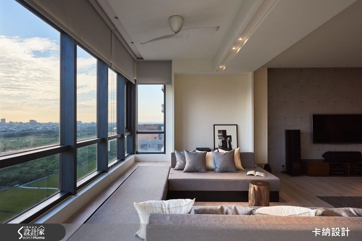 60坪新成屋(5年以下)＿休閒風客廳案例圖片＿卡納文創/品納設計＿卡納_23之10