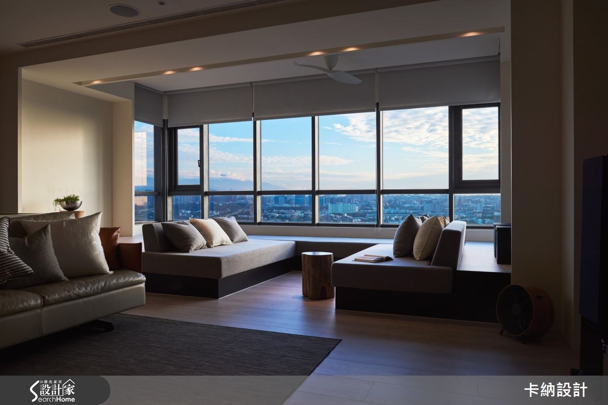 60坪新成屋(5年以下)＿休閒風客廳案例圖片＿卡納文創/品納設計＿卡納_23之14