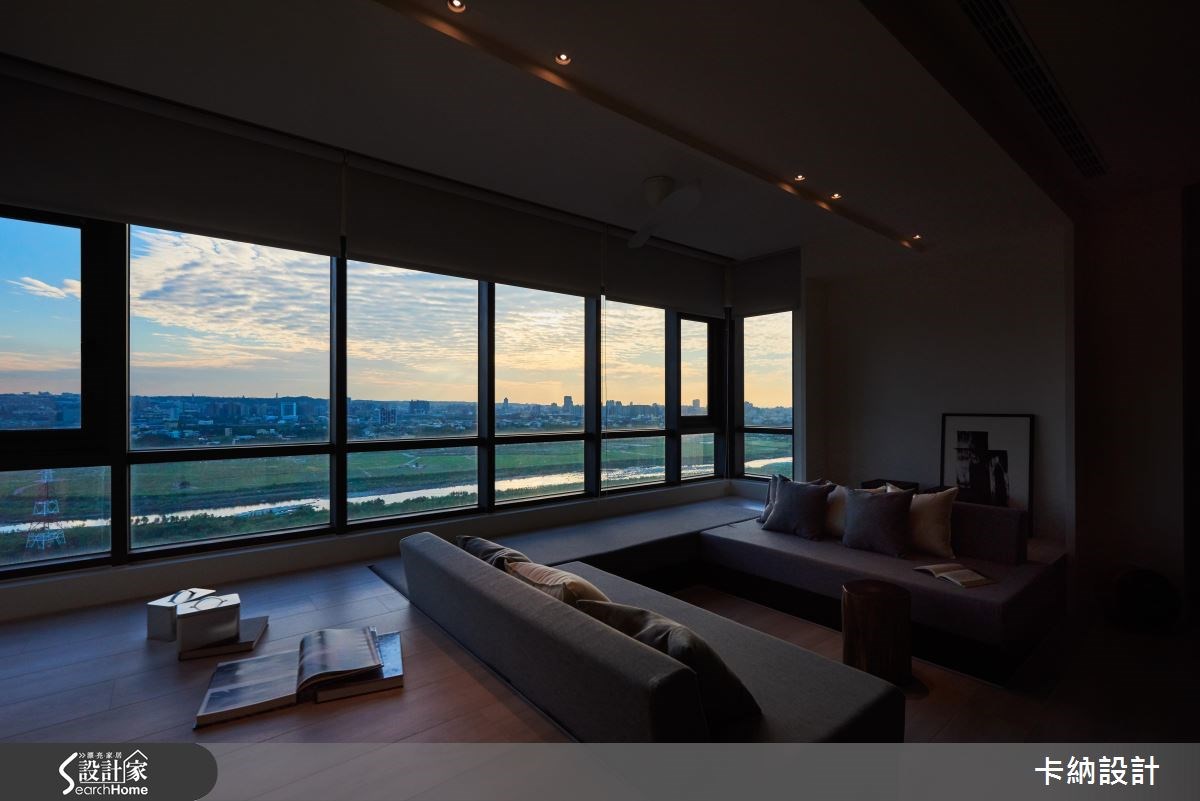 60坪新成屋(5年以下)＿休閒風客廳案例圖片＿卡納文創/品納設計＿卡納_23之15