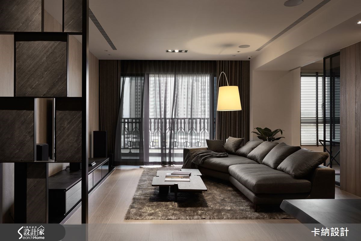 40坪新成屋(5年以下)＿現代風客廳案例圖片＿卡納文創/品納設計＿卡納_24之1