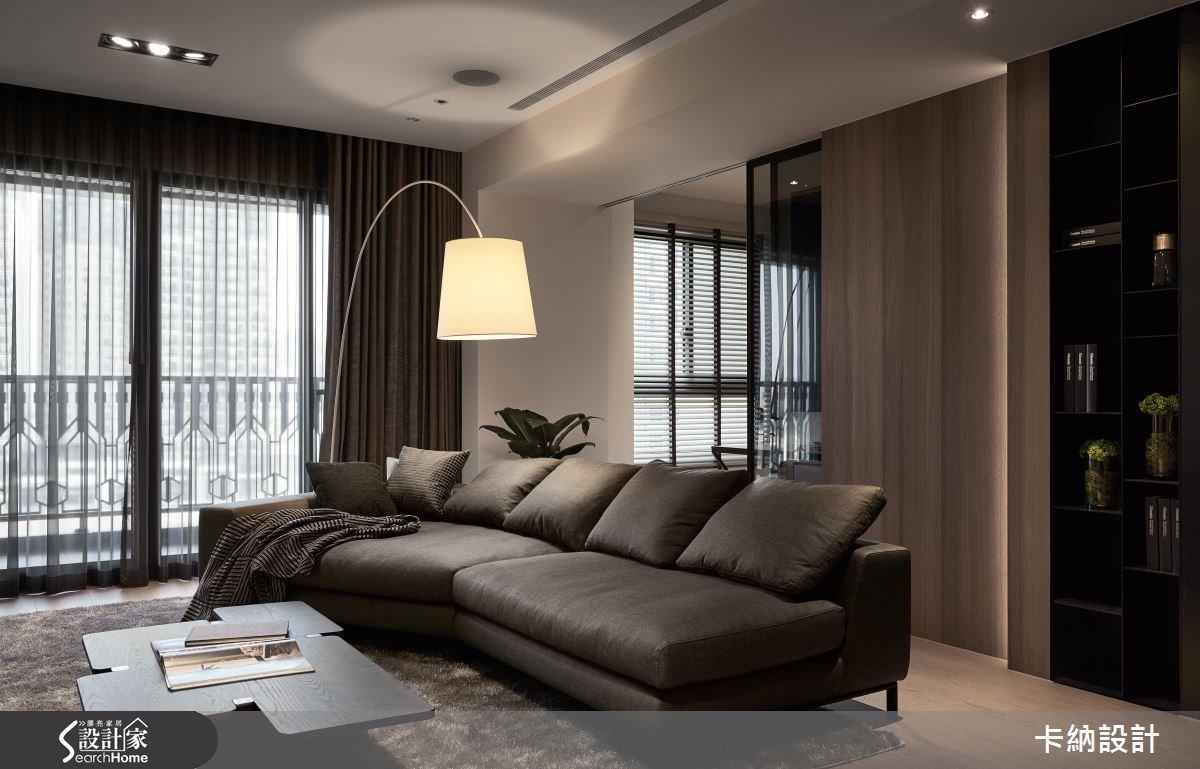 40坪新成屋(5年以下)＿現代風客廳案例圖片＿卡納文創/品納設計＿卡納_24之2