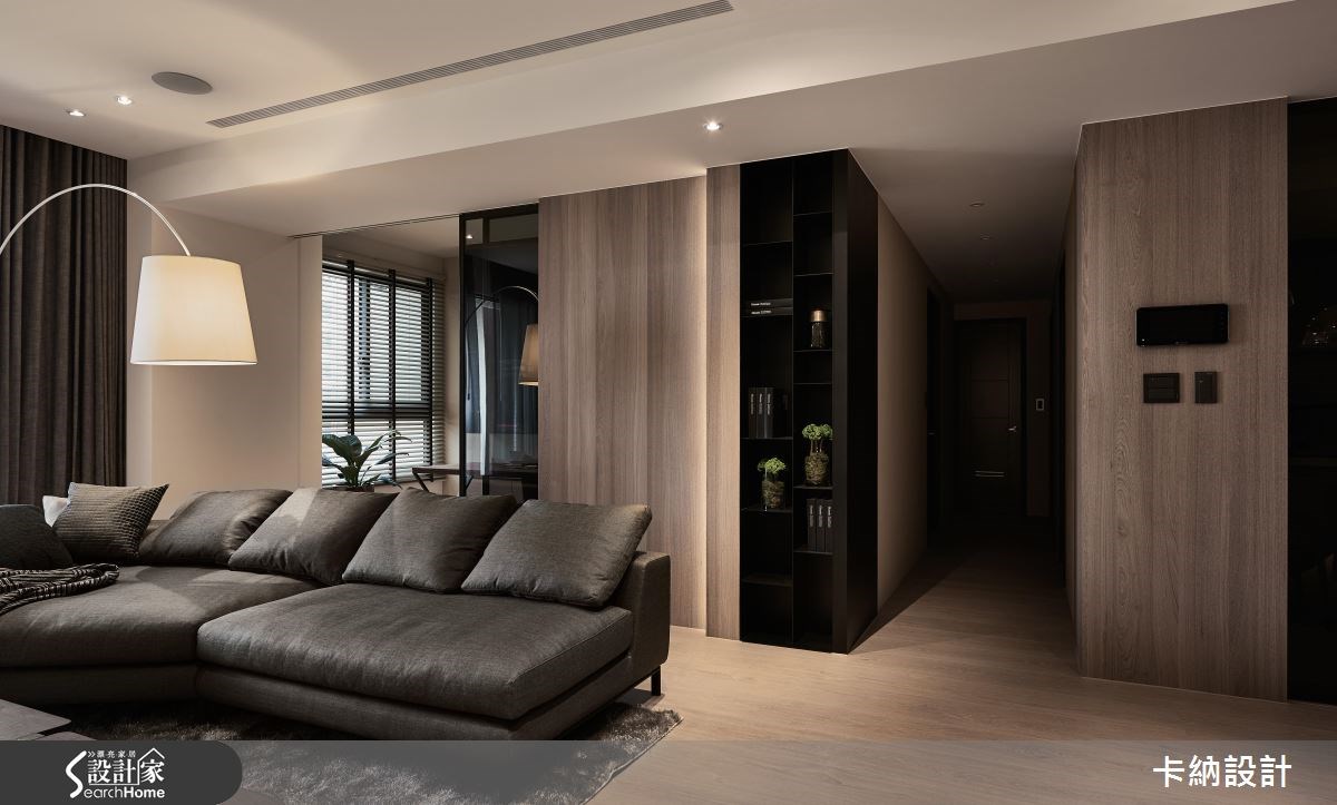 40坪新成屋(5年以下)＿現代風客廳案例圖片＿卡納文創/品納設計＿卡納_24之4