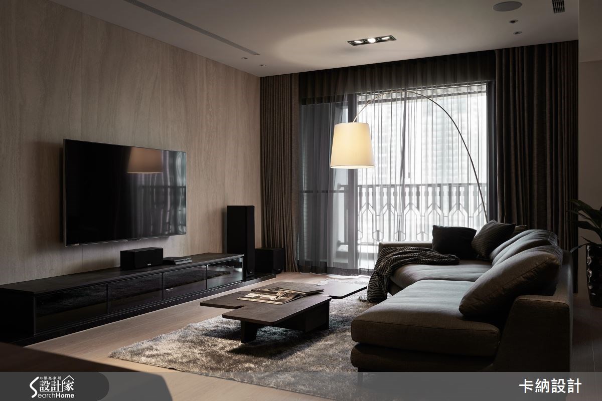 40坪新成屋(5年以下)＿現代風客廳案例圖片＿卡納文創/品納設計＿卡納_24之8