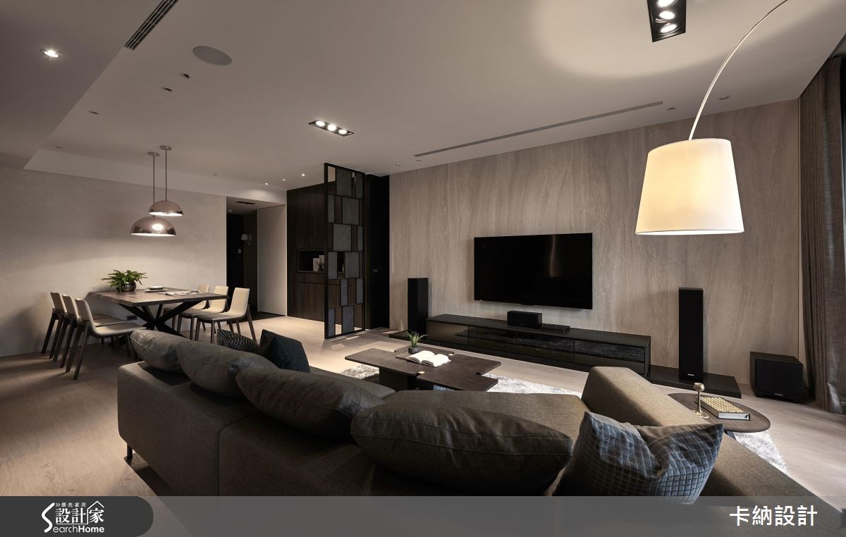 40坪新成屋(5年以下)＿現代風客廳案例圖片＿卡納文創/品納設計＿卡納_24之12
