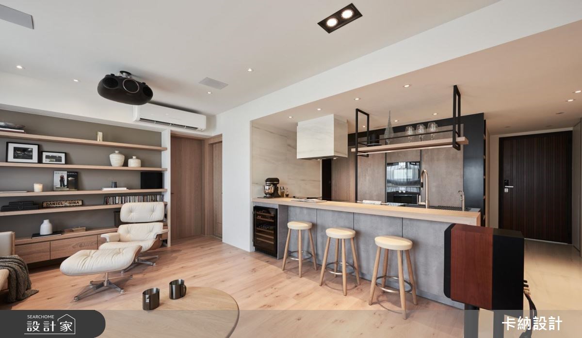 20坪新成屋(5年以下)＿現代風吧檯案例圖片＿卡納文創/品納設計＿卡納_26之5