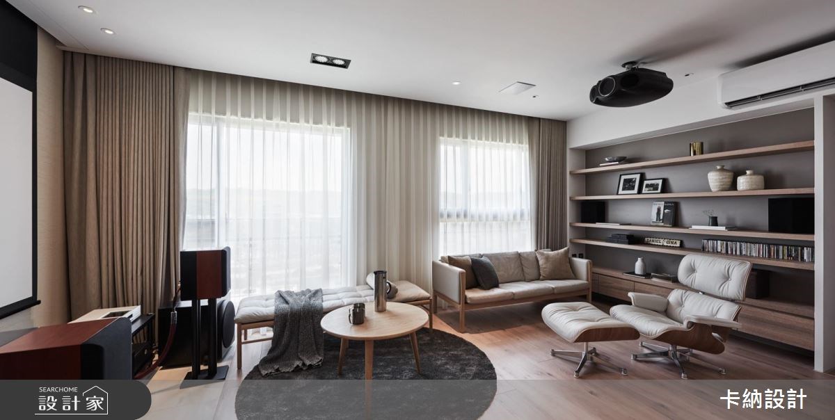 20坪新成屋(5年以下)＿現代風客廳案例圖片＿卡納文創/品納設計＿卡納_26之8