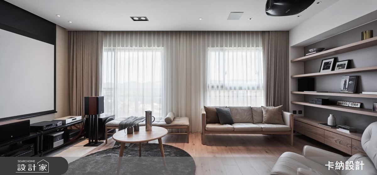 20坪新成屋(5年以下)＿現代風客廳案例圖片＿卡納文創/品納設計＿卡納_26之9