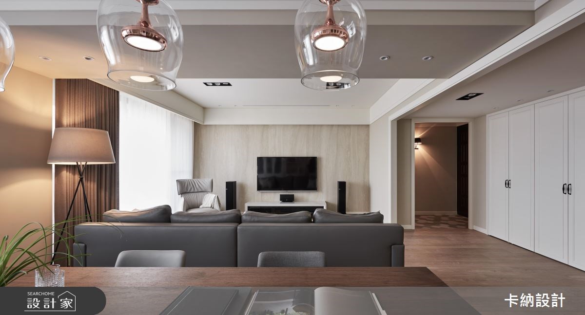 45坪新成屋(5年以下)＿美式風客廳案例圖片＿卡納文創/品納設計＿卡納_27之7