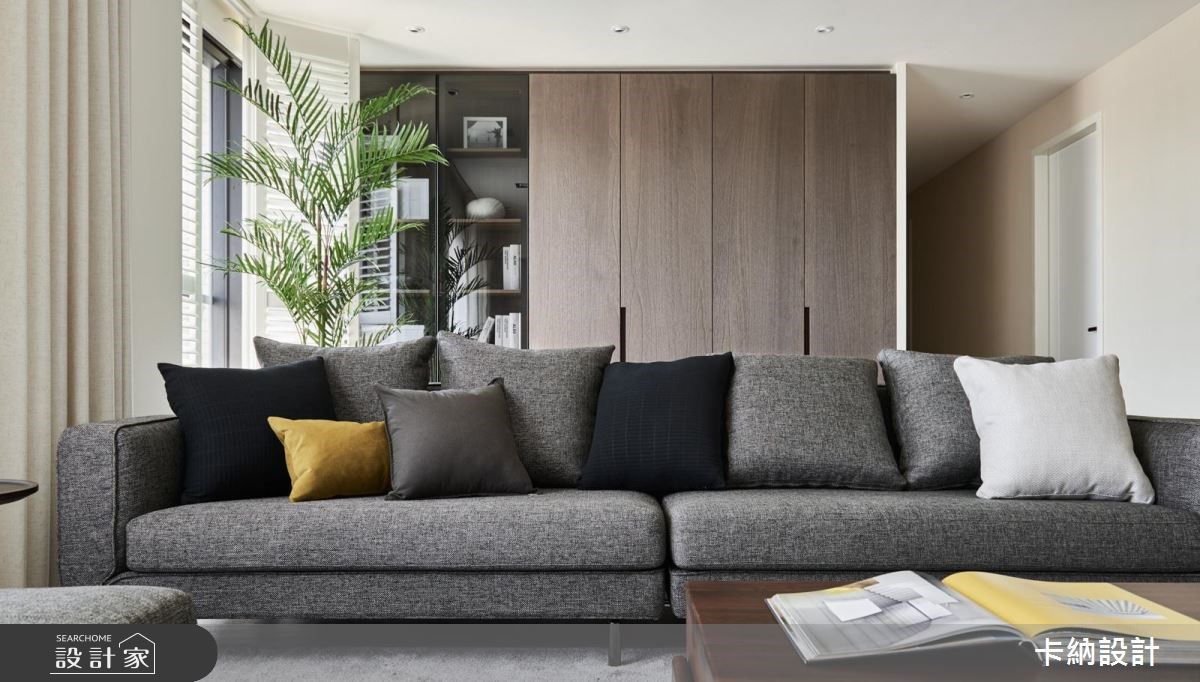 30坪新成屋(5年以下)＿現代風客廳案例圖片＿卡納文創/品納設計＿卡納_28之3