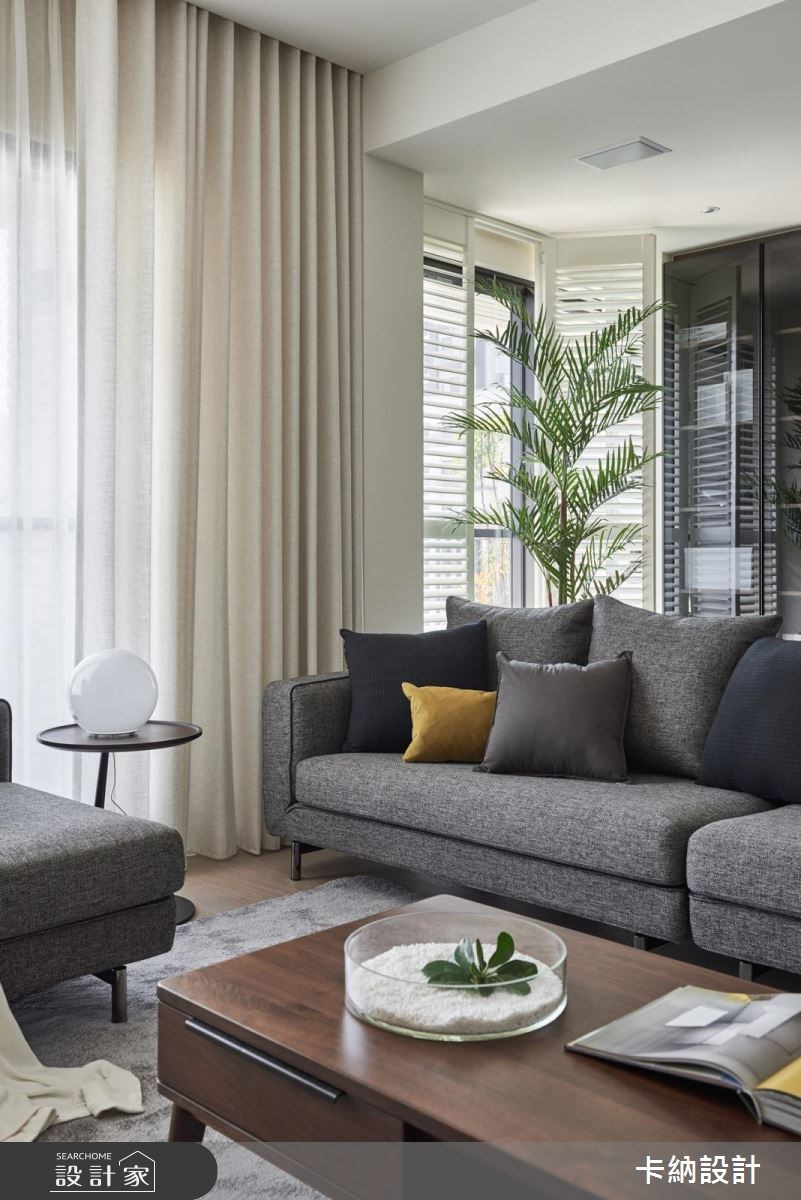 30坪新成屋(5年以下)＿現代風客廳案例圖片＿卡納文創/品納設計＿卡納_28之4