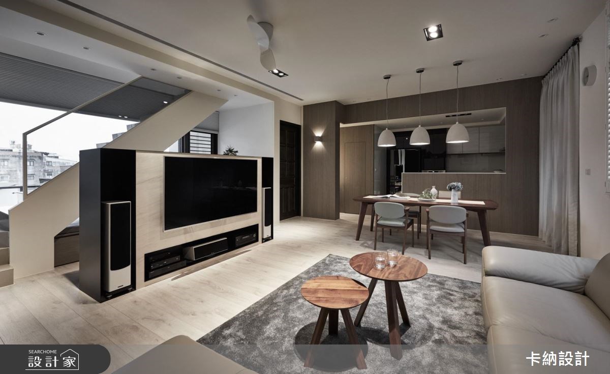60坪新成屋(5年以下)＿現代風客廳案例圖片＿卡納文創/品納設計＿卡納_29之3