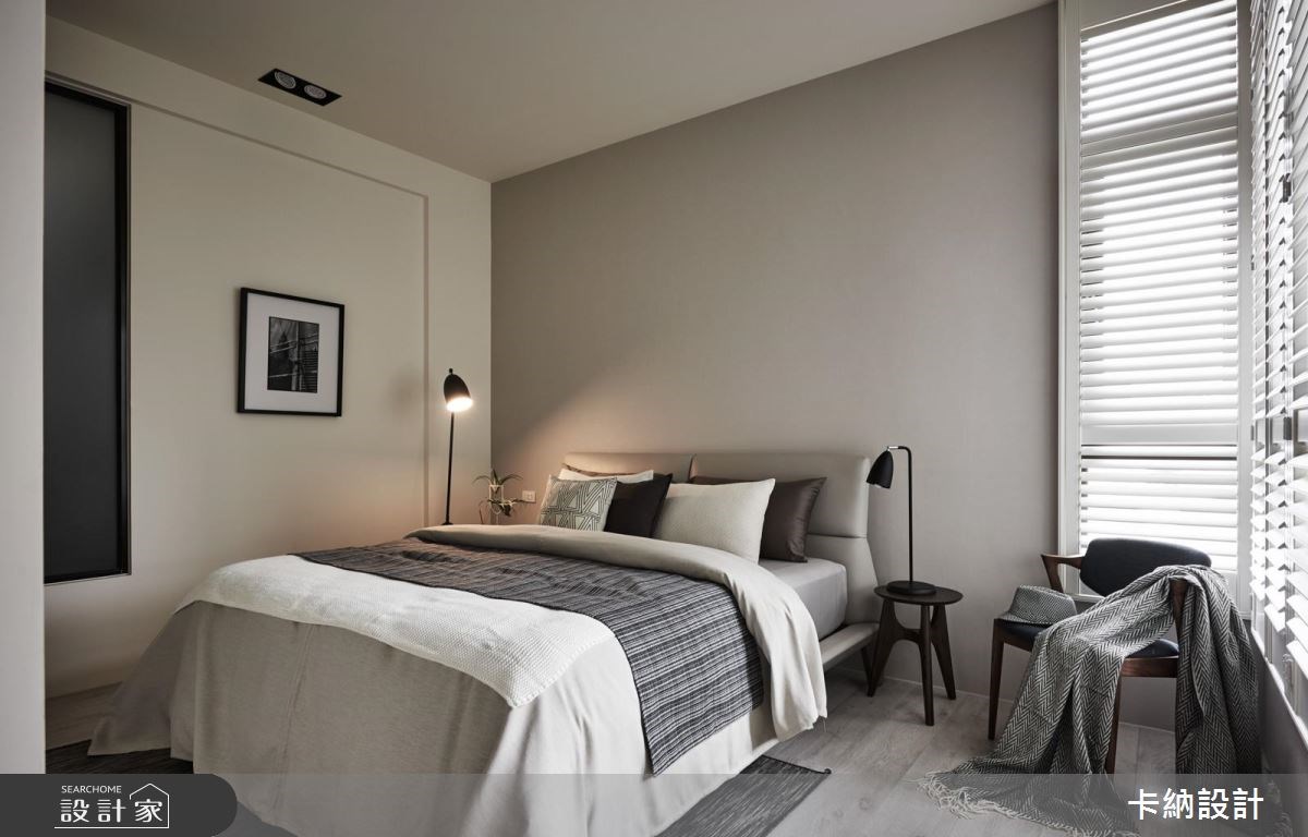 60坪新成屋(5年以下)＿現代風臥室案例圖片＿卡納文創/品納設計＿卡納_29之8