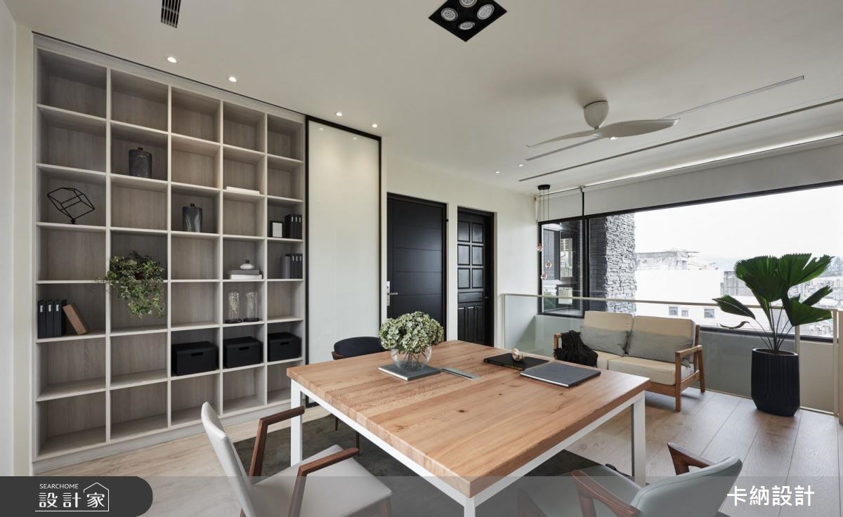 60坪新成屋(5年以下)＿現代風書房案例圖片＿卡納文創/品納設計＿卡納_29之10