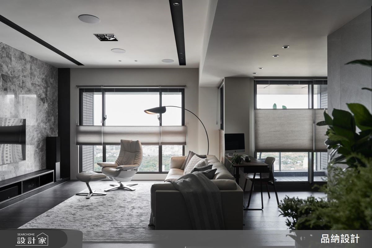 50坪新成屋(5年以下)＿現代風客廳案例圖片＿卡納文創/品納設計＿品納_33之6