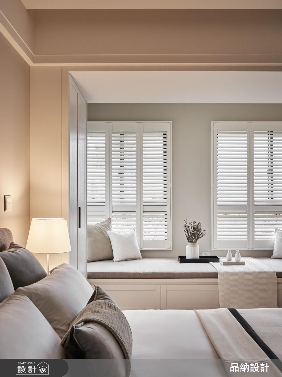 90坪新成屋(5年以下)＿美式風臥室臥榻案例圖片＿卡納文創/品納設計＿品納_35之23